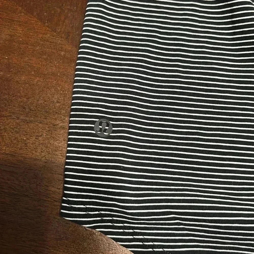 Lululemon Tank Stripped Black